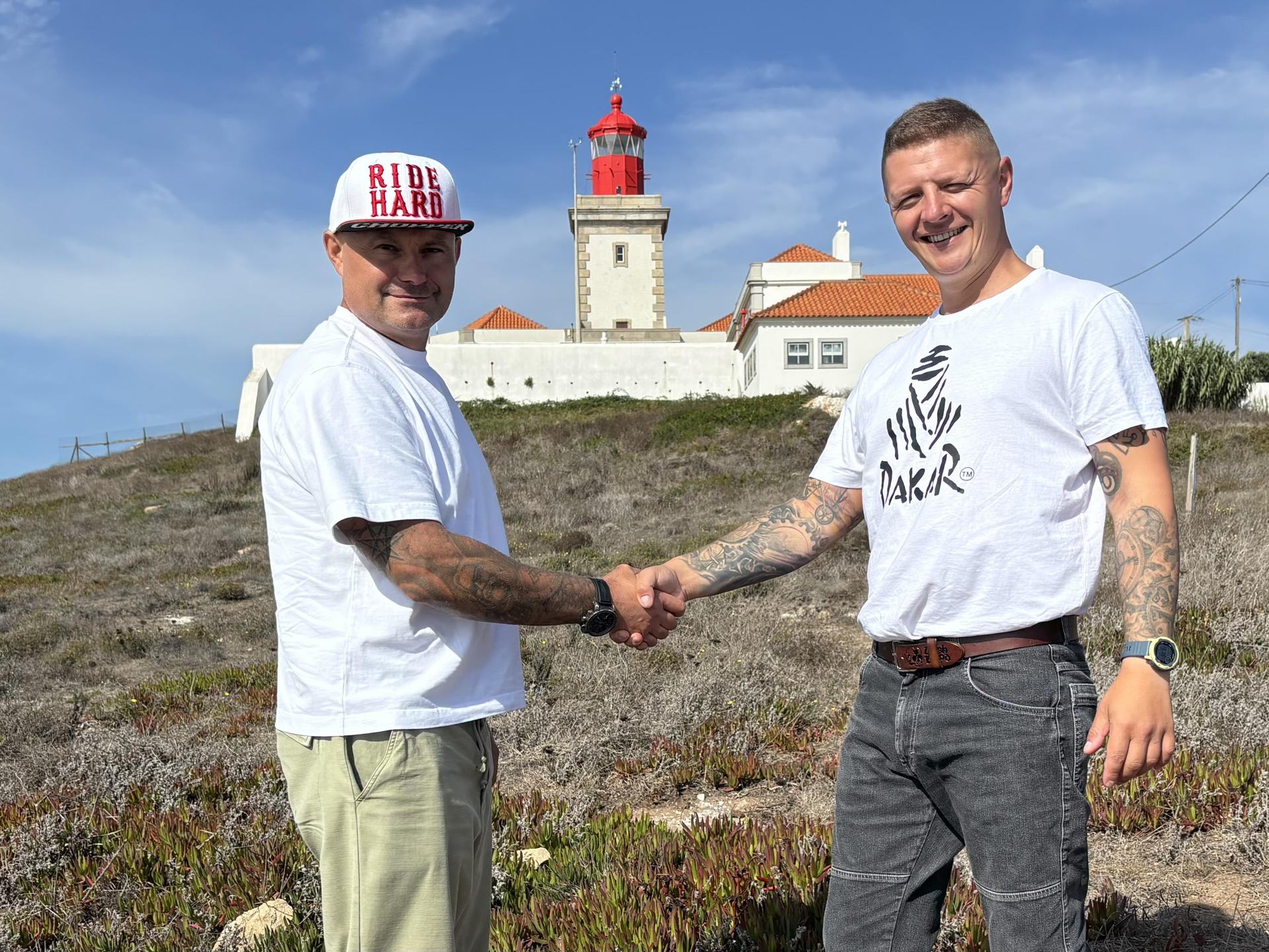 Iron Custom Motors team and workshop in Cascais