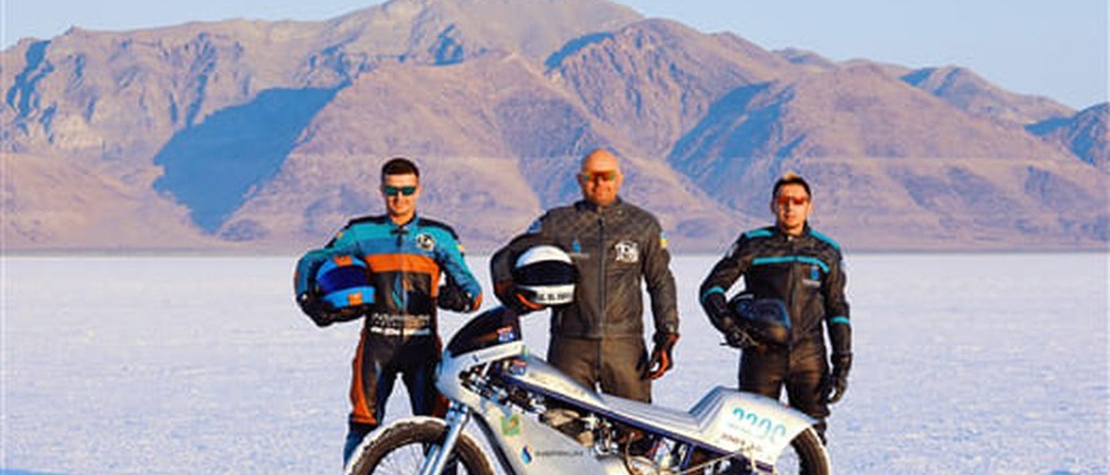 ICM Inspirium — world speed record motorcycle, Bonneville Salt Flats, class 350APS-VG