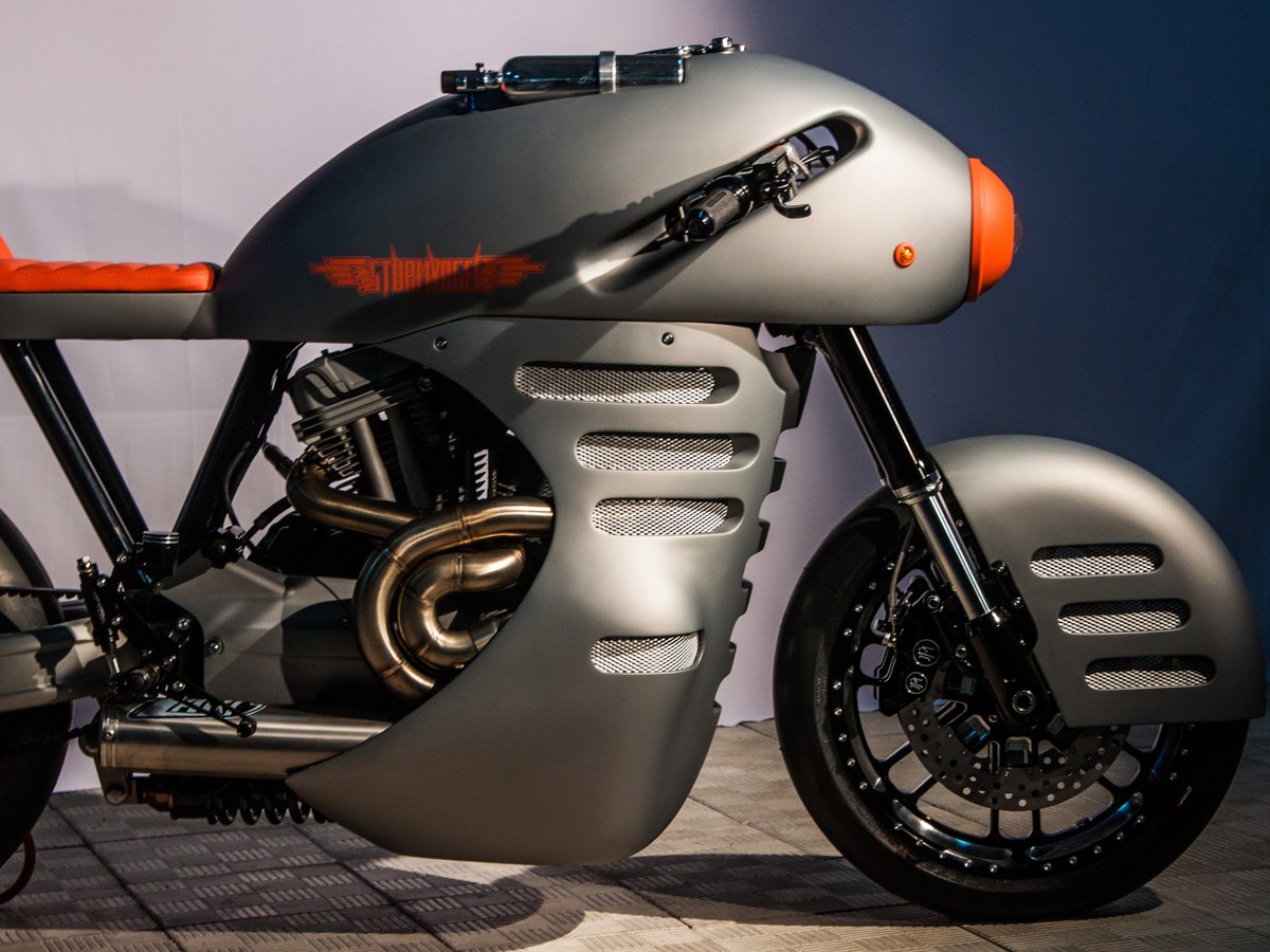 ICM Sturmvogel — dieselpunk award-winning custom motorcycle by Iron Custom Motors